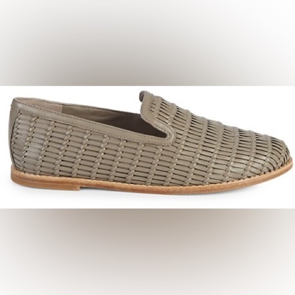 Vince Shoes - EUC VINCE Jonah Woven Leather Loafers Size 7.5